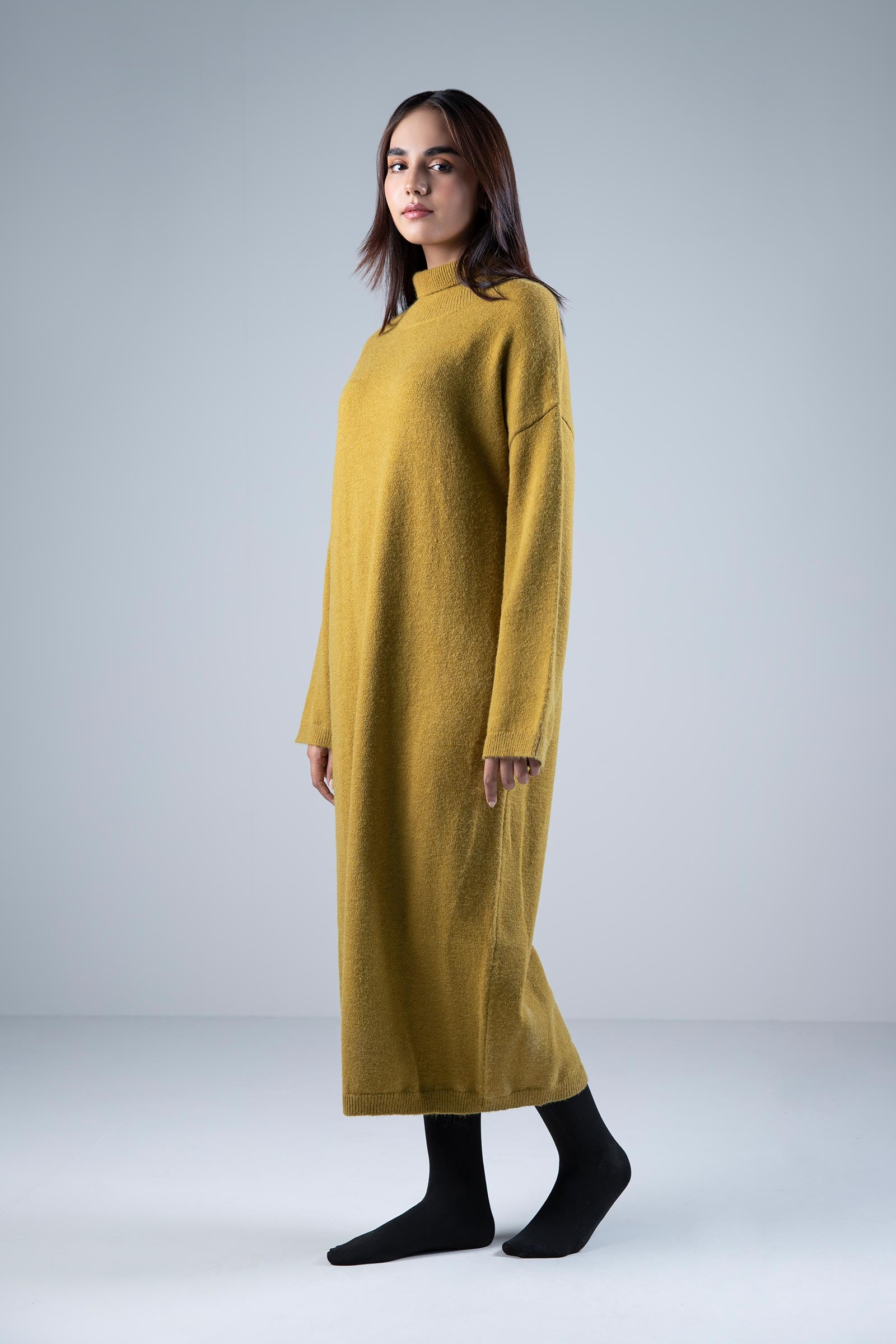 long sweater dress for women Long Sweater Dress – m/basics by Maria.B. (PK)