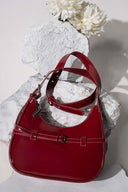 Belted Crescent Bag