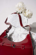Belted Crescent Bag