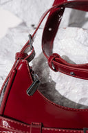 Belted Crescent Bag