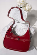 Belted Crescent Bag