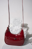 Belted Crescent Bag