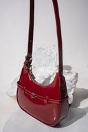 Belted Crescent Bag