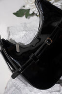 Belted Crescent Bag