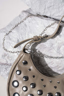Studded Hobo Bag