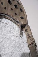 Studded Hobo Bag