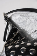Studded Hobo Bag