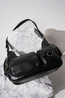 Multi-Pocket Hobo Bag