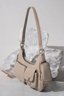 Multi-Pocket Hobo Bag