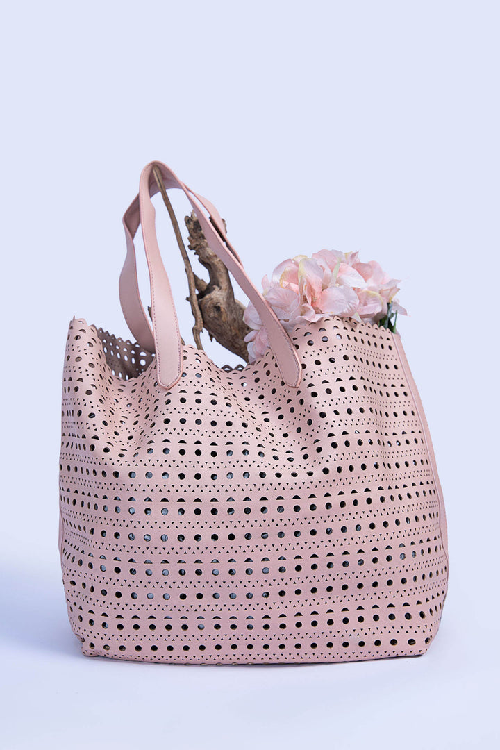 Cut Out Tote | ABG-S24-2 All Sale ABGS242-999-PNK