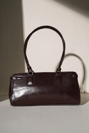Belted Barrel Handbag