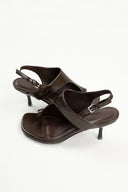 Toe-Loop Heel Sandal