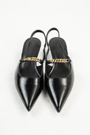 Slingback Kitten Heels