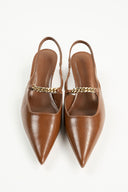 Slingback Kitten Heels