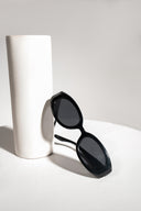 Minimal Oval Sunglasses