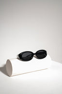 Minimal Oval Sunglasses