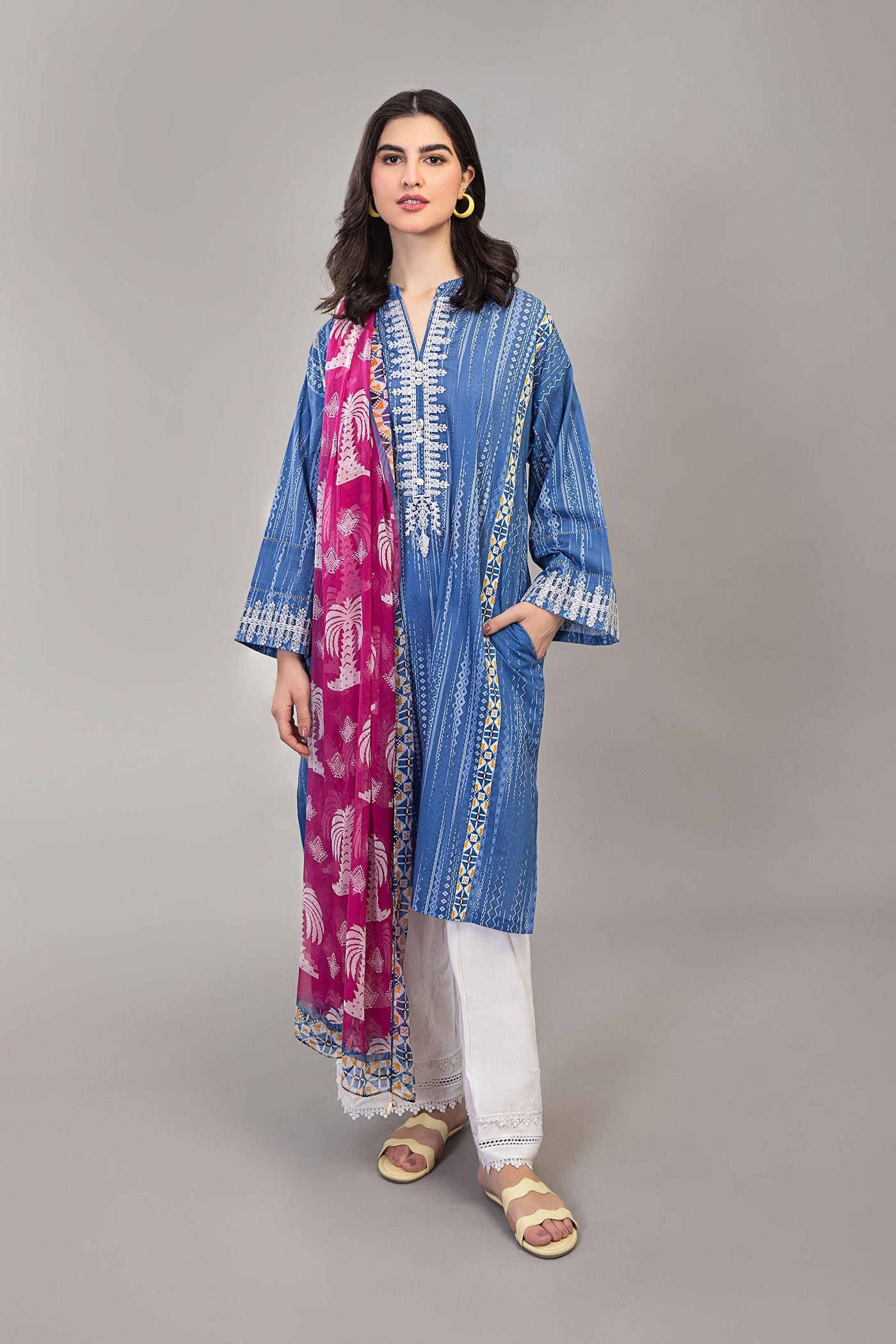 Shirt Blue BUTW22S008