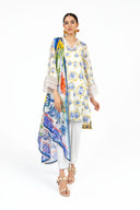 Shirt White Printed BUTW22S023