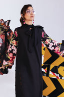 3 Pc Unstitched Printed Slub Khaddar Suit