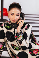 3 Pc Unstitched Printed Marina Twill Suit