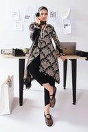 3 Pc Unstitched Printed Linen Suit