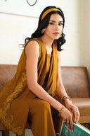 2 Pc Embroidered Georgette Suit