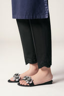 Embroidered Cambric Trouser
