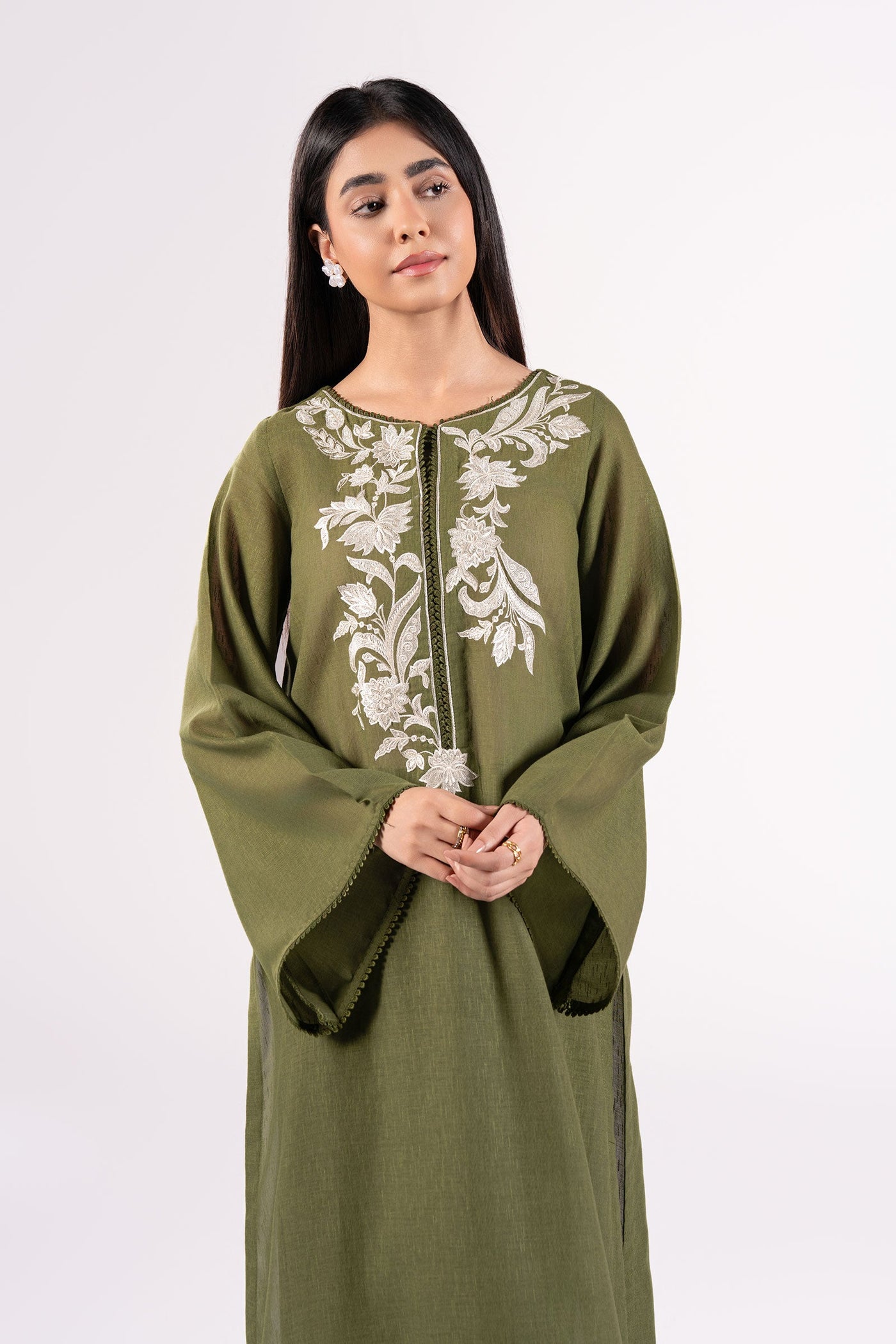 2 Pc Embroidered Karandi Suit | MB-CS25-88-B