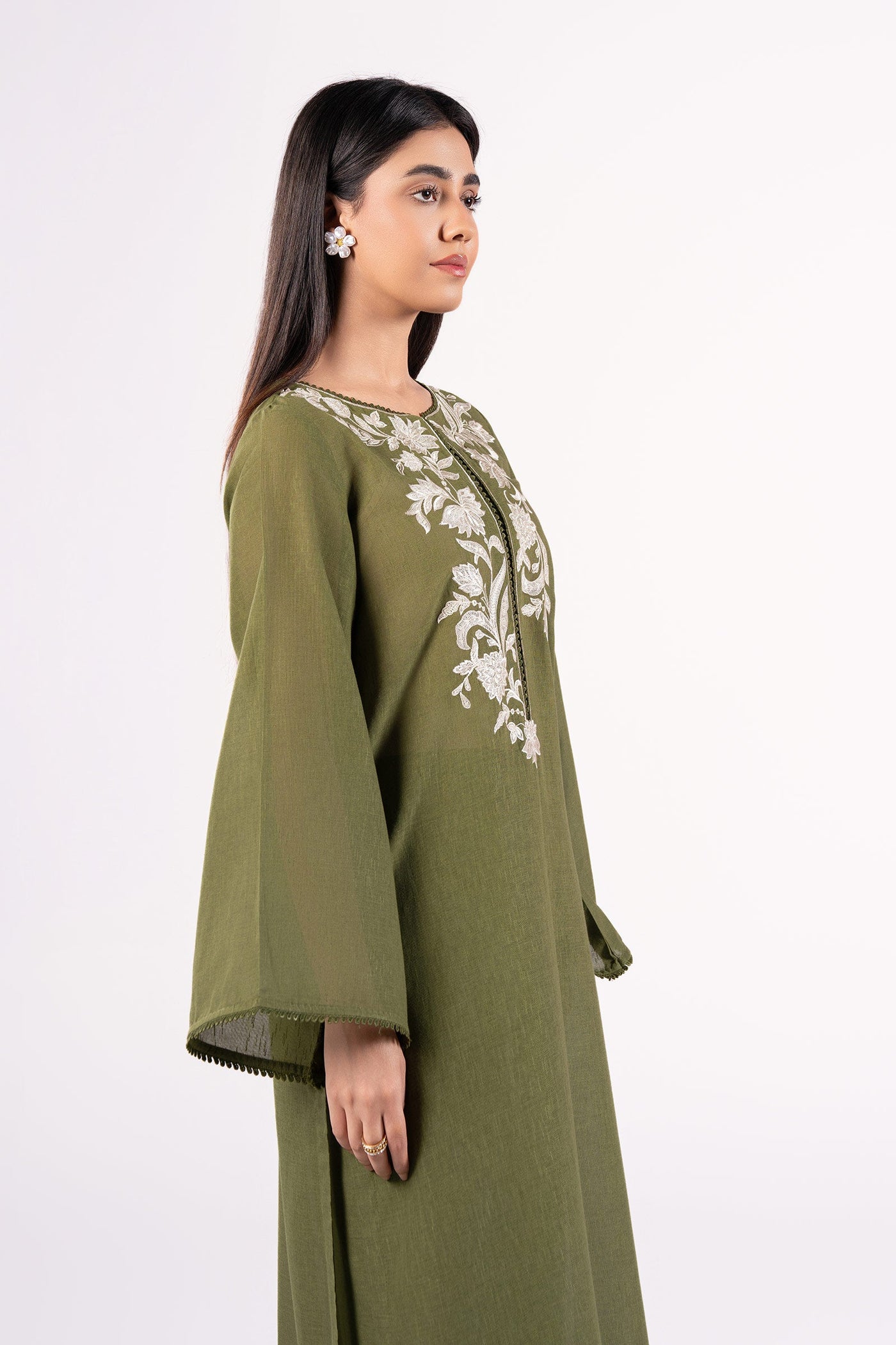 2 Pc Embroidered Karandi Suit | MB-CS25-88-B
