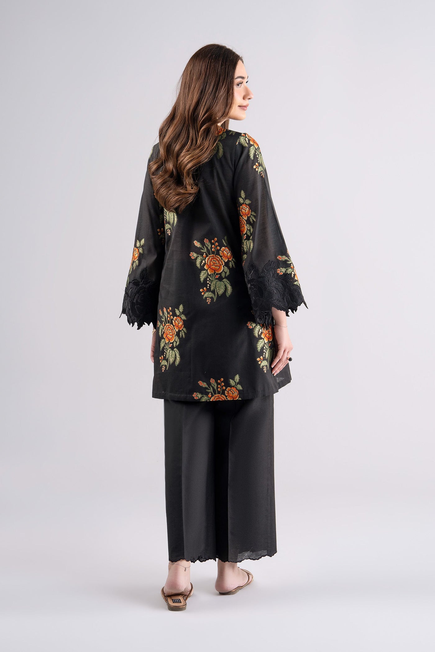 2 Pc Embroidered Jacquard Suit | MB-CS25-121