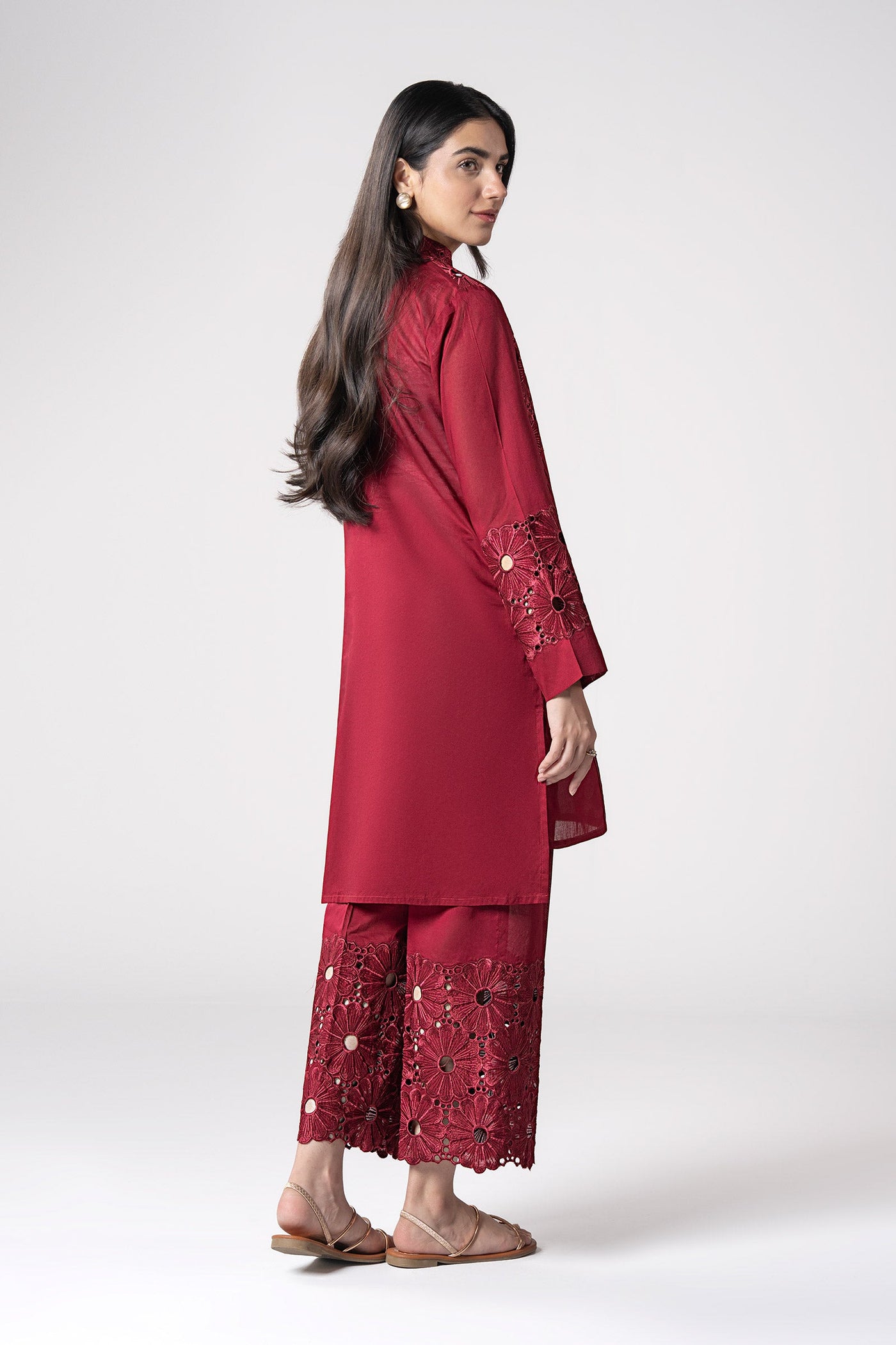 2 Pc Embroidered Lawn Suit
