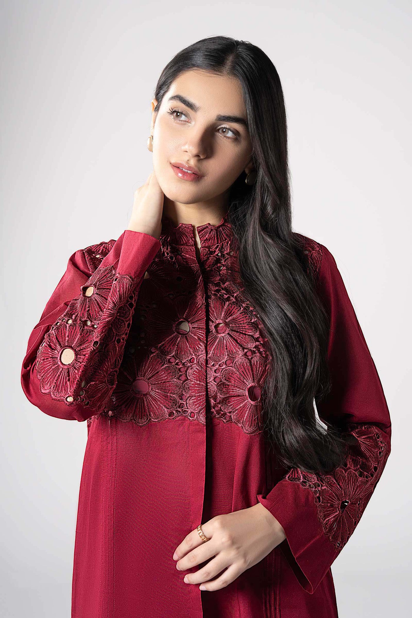 2 Pc Embroidered Lawn Suit