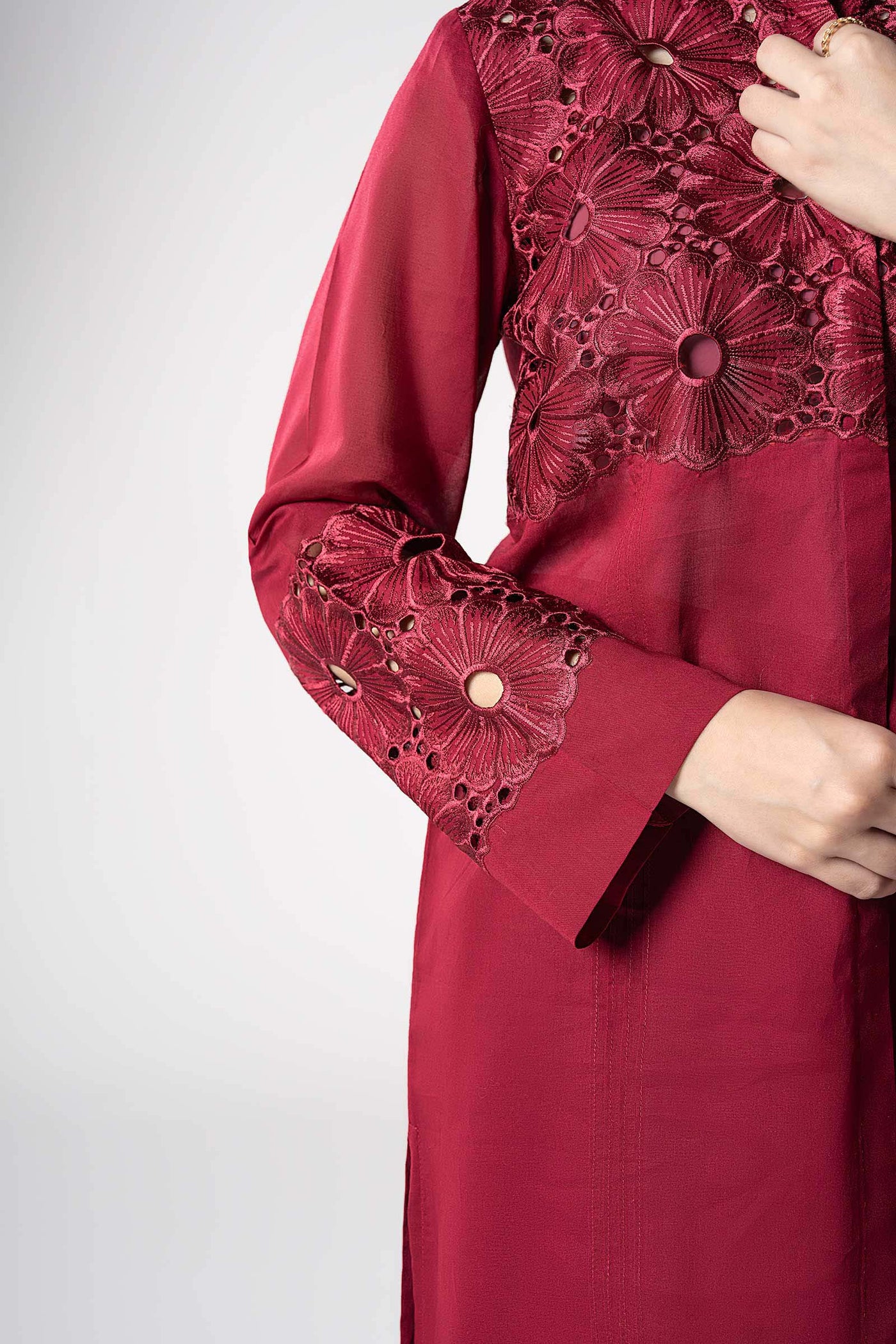 2 Pc Embroidered Lawn Suit
