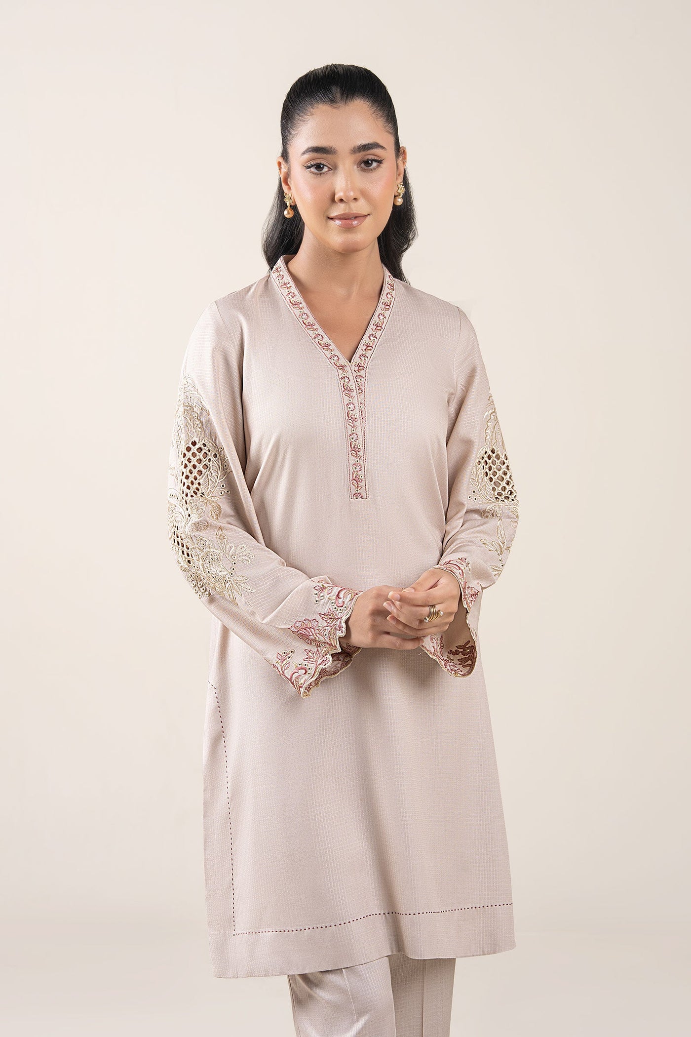 2 Pc Embroidered Ripstop Suit