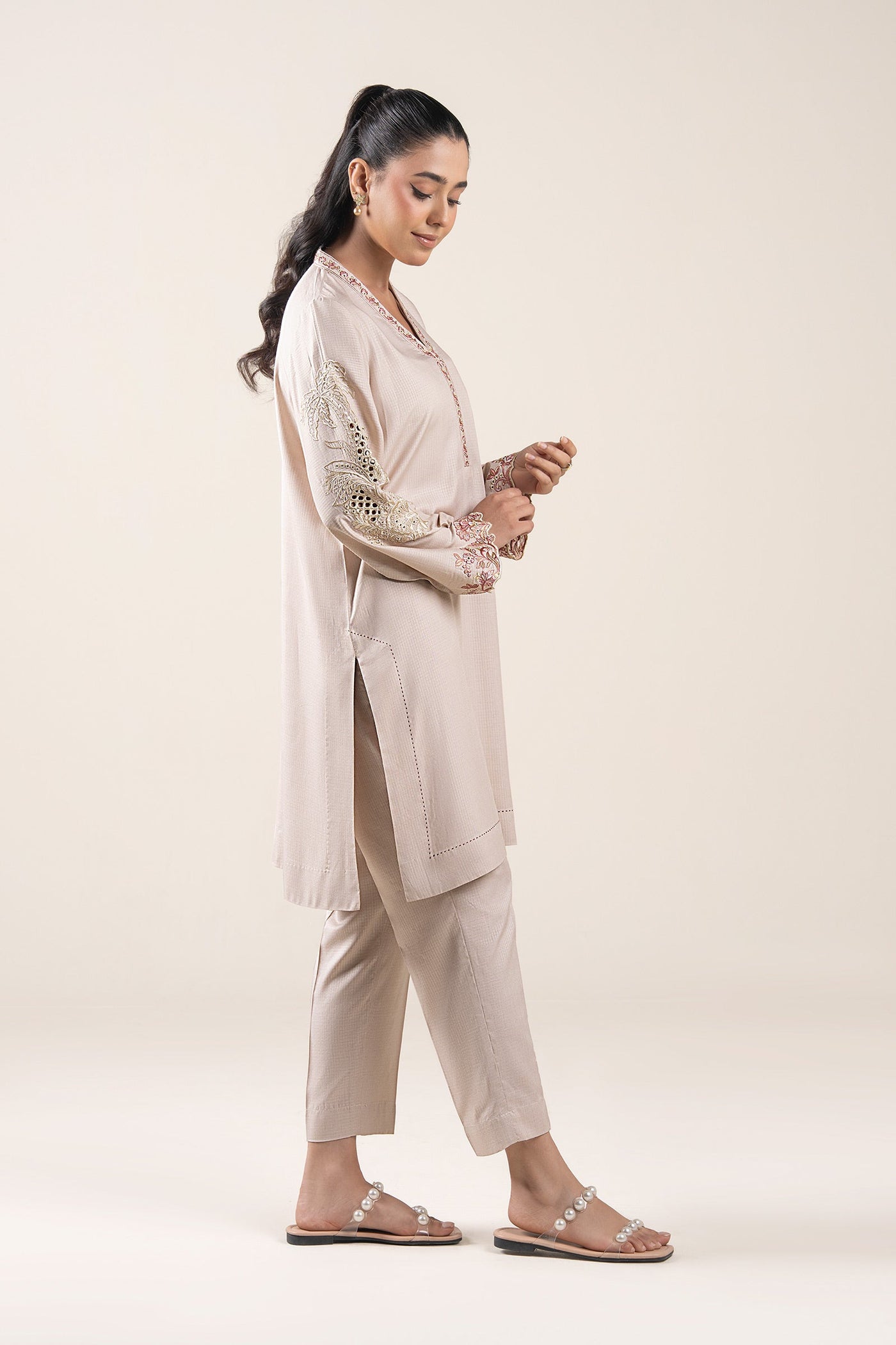 2 Pc Embroidered Ripstop Suit