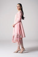 3 Pc Embroidered Slub Lawn Suit
