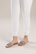 Embroidered Cambric Trouser