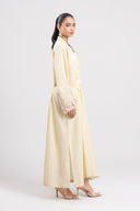 Embroidered Yarn dyed Kaftan