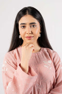 Embroidered Cotton Lurex Shirt