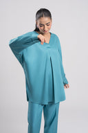 2 Pc Dyed Twill Suit