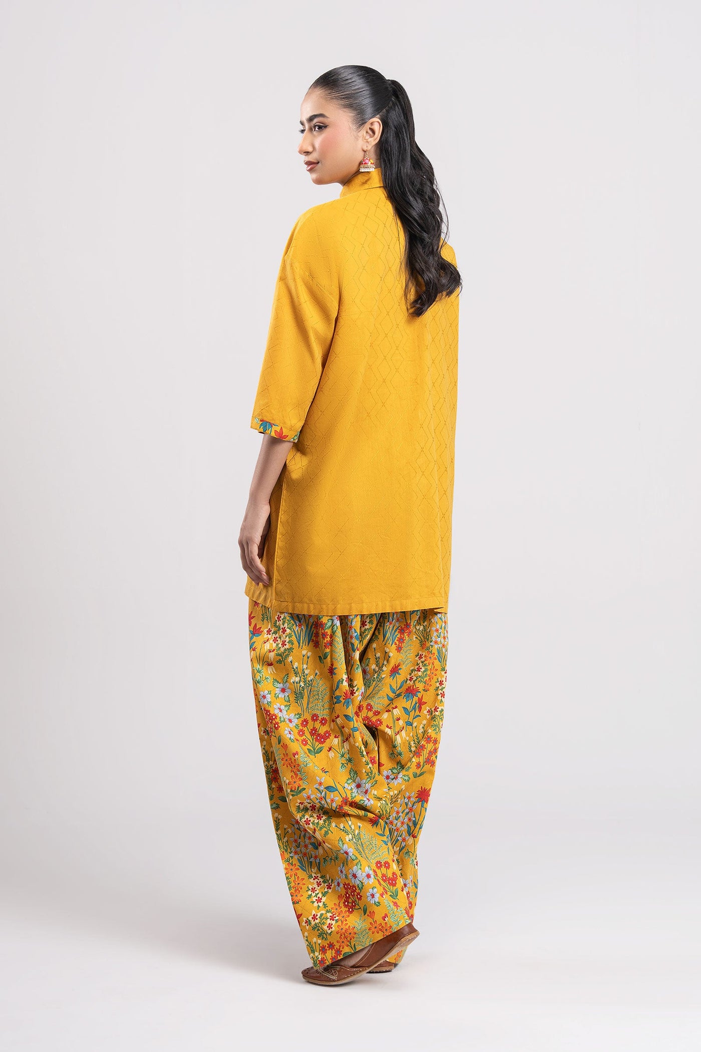 2 Pc Printed Viscose Suit