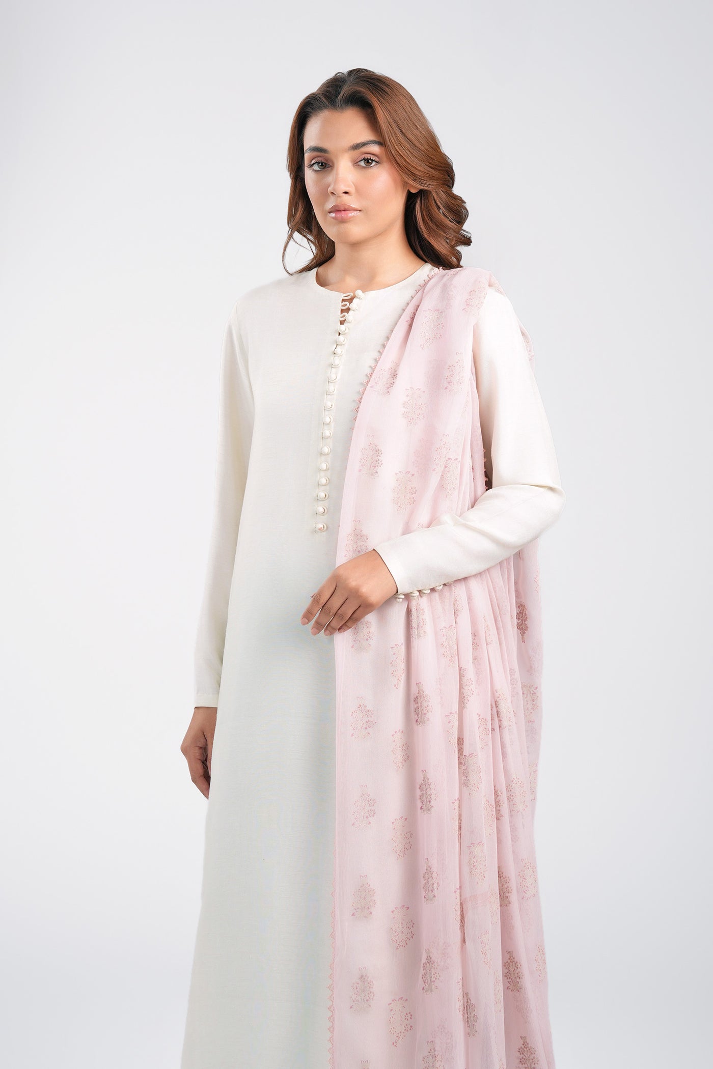 Printed Bamber Chiffon Dupatta | MB-CS25-32
