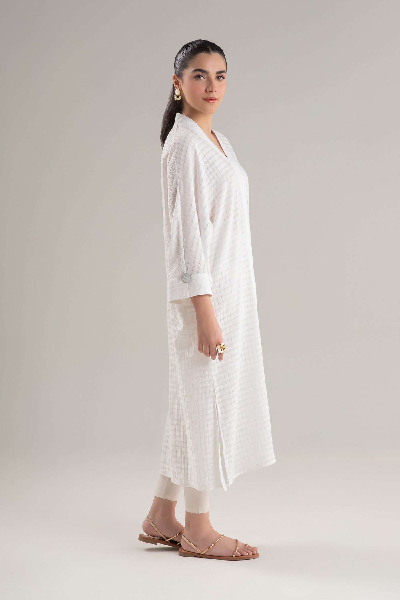 Dyed Textured Tunic | MB-CS25-34