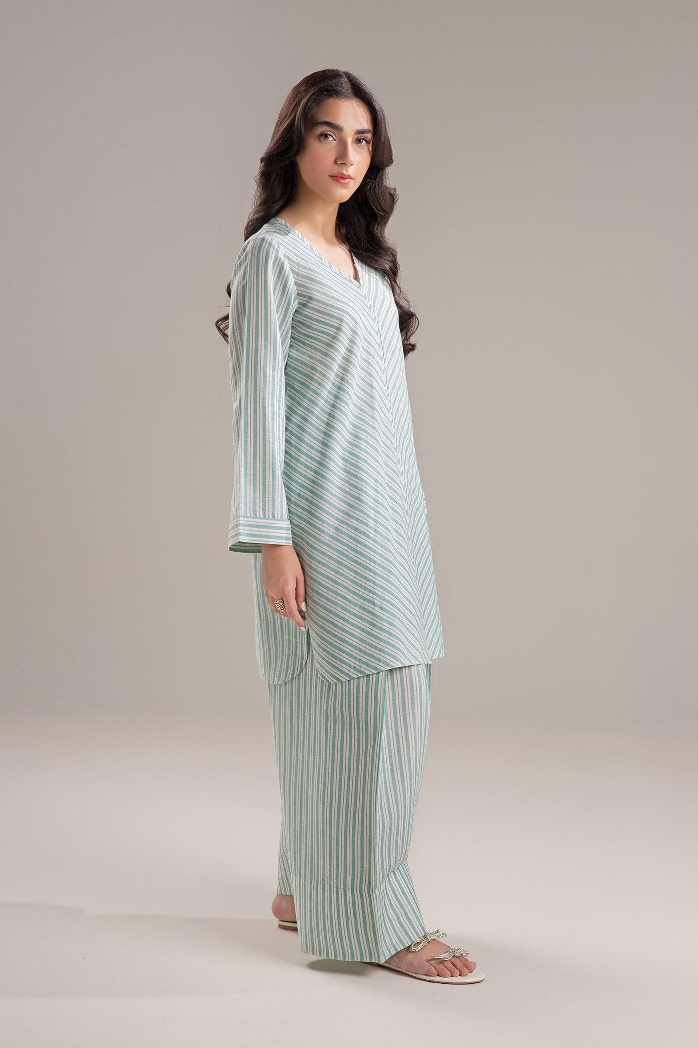 2 Pc Yarn Dyed Suit | MB-CS25-36
