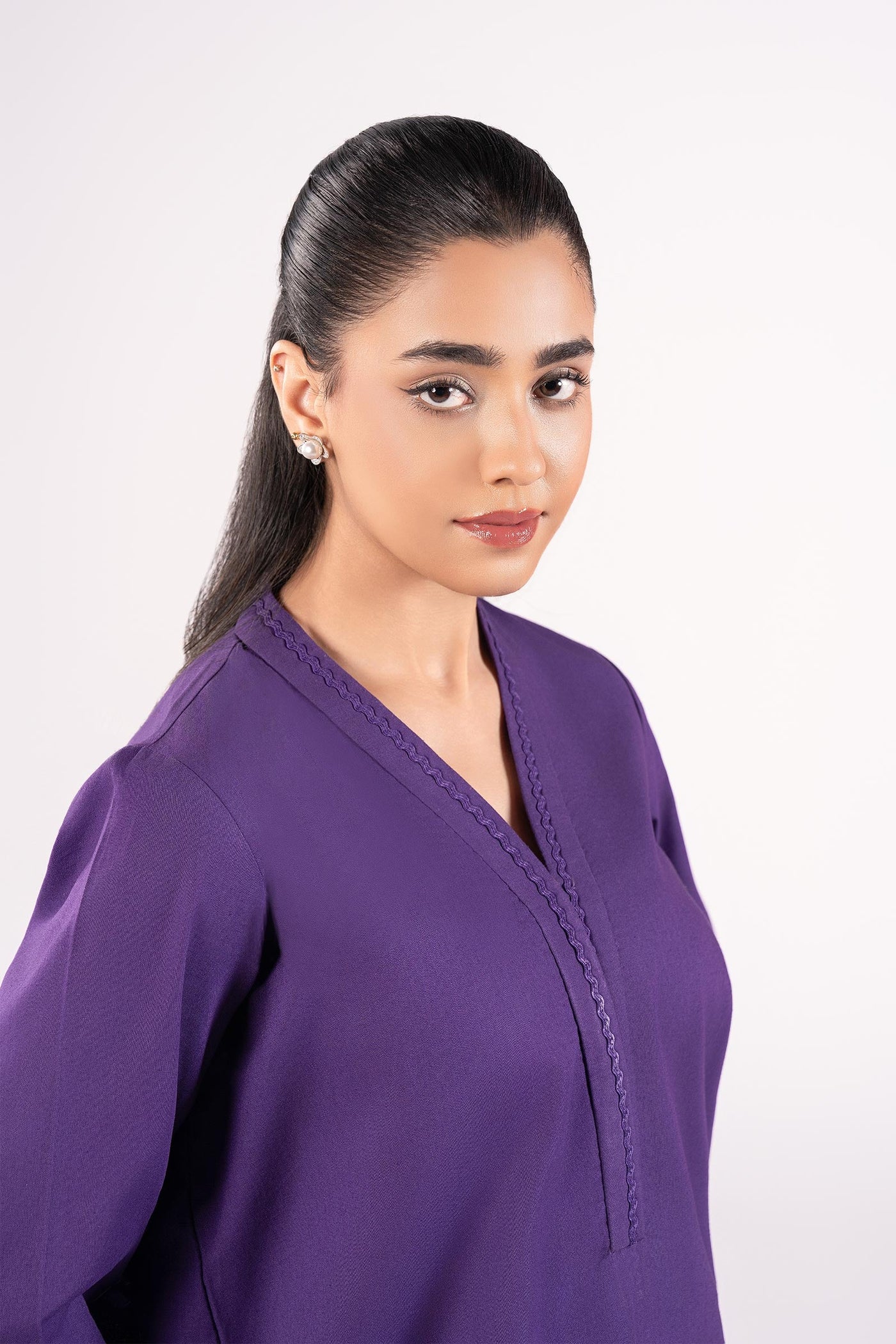 Dyed Linen Shirt | MB-CS25-42