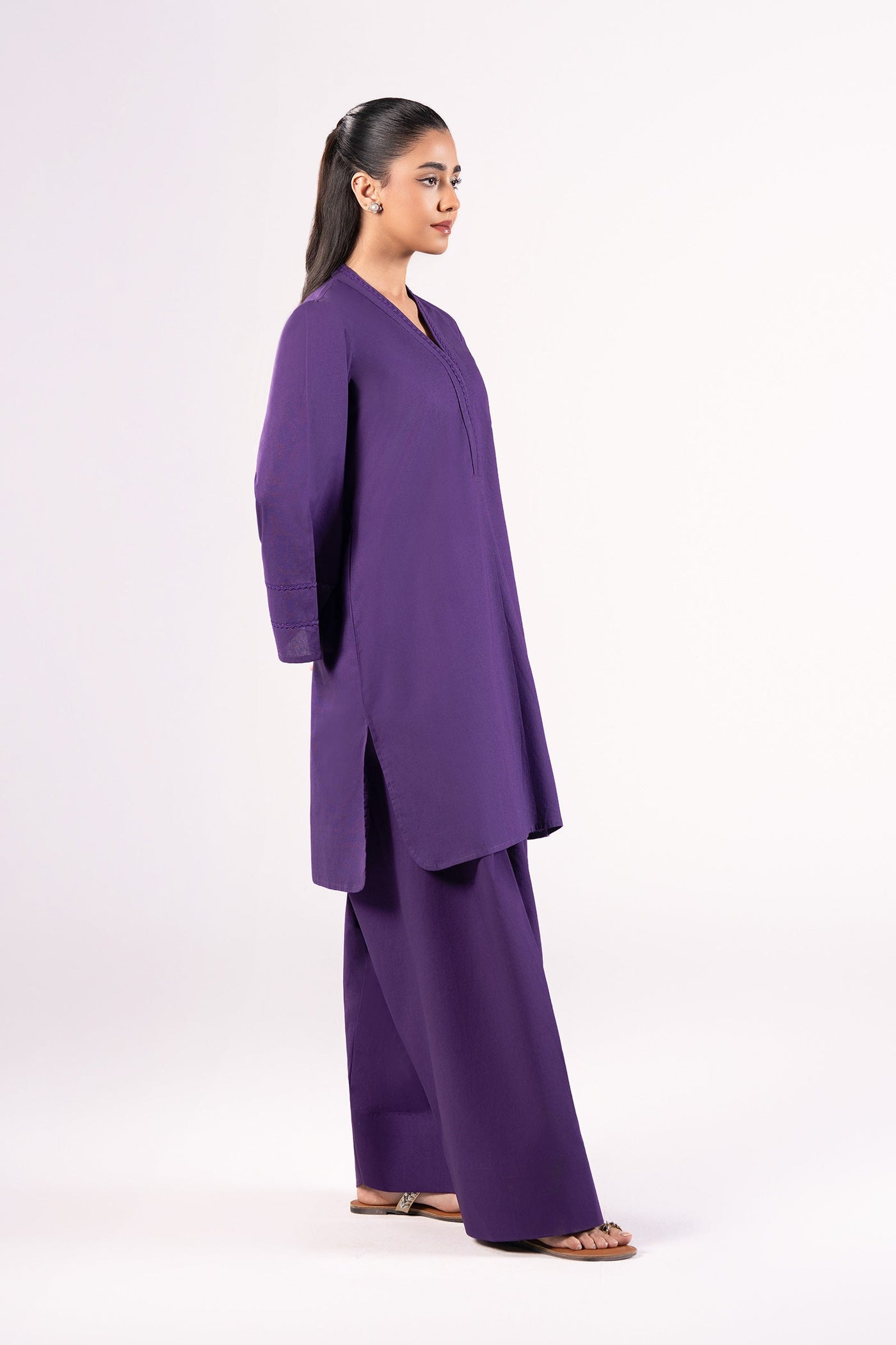 Dyed Linen Shirt | MB-CS25-42
