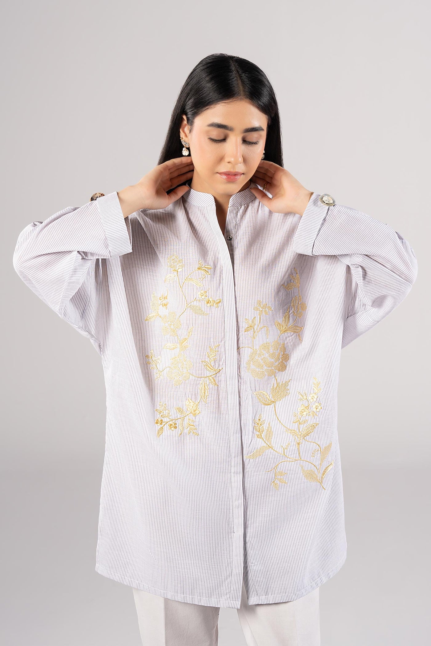 Yarn Dyed Shirt | MB-CS25-50