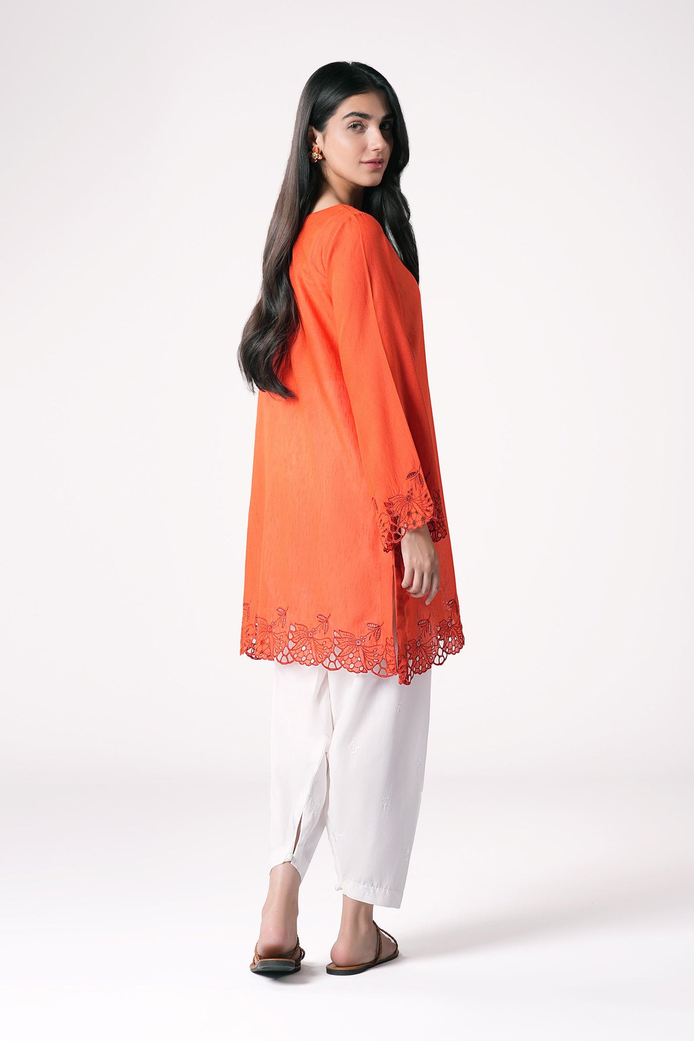 Embroidered Karandi Shirt