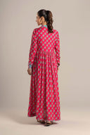 Printed Arabic Lawn Dress