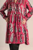 Printed Slub Lawn Shirt